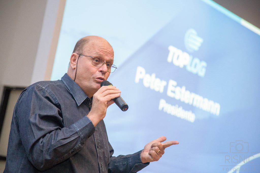 Peter Estermann, Diretor Presidente do Grupo Pão de Açúcar, no evento realizado pela empresa ACCERA para lançamento do TOPLOG