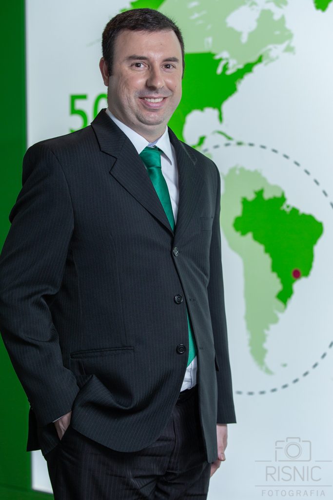Retrato corporativo do membro da diretoria da Rödl & Partner em São Paulo
